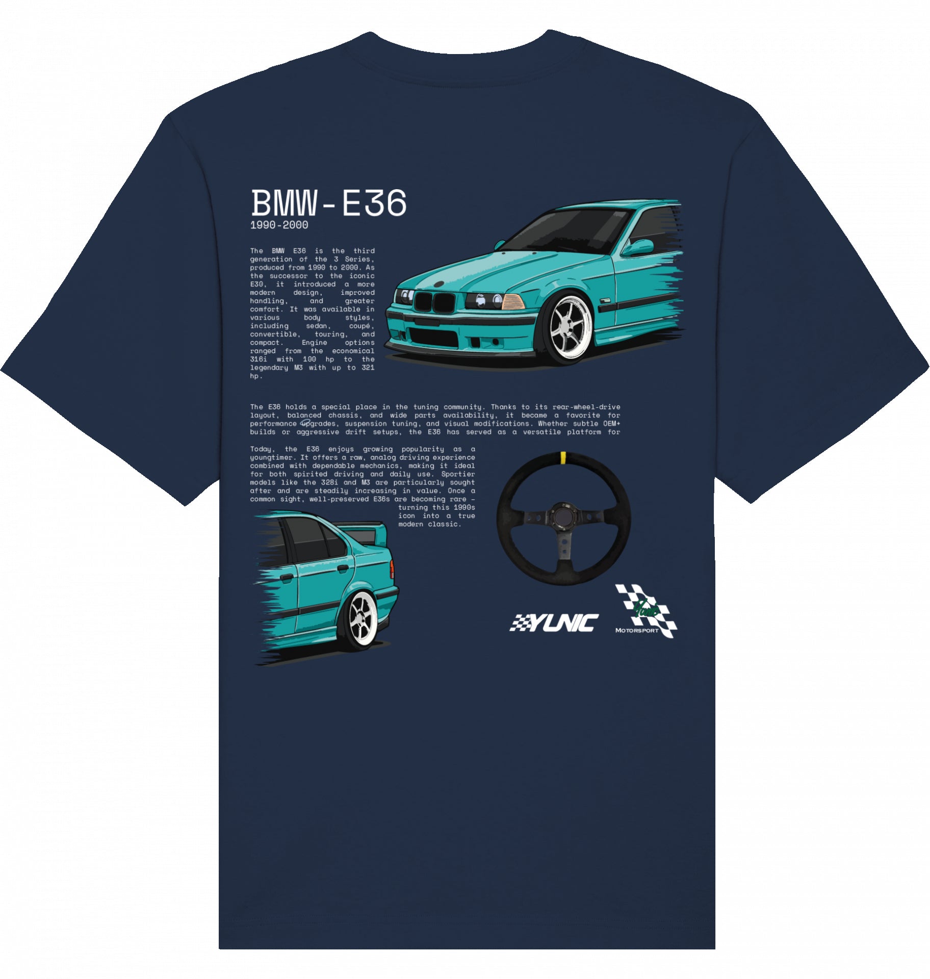 E36 "The Straight Six Story" Tee