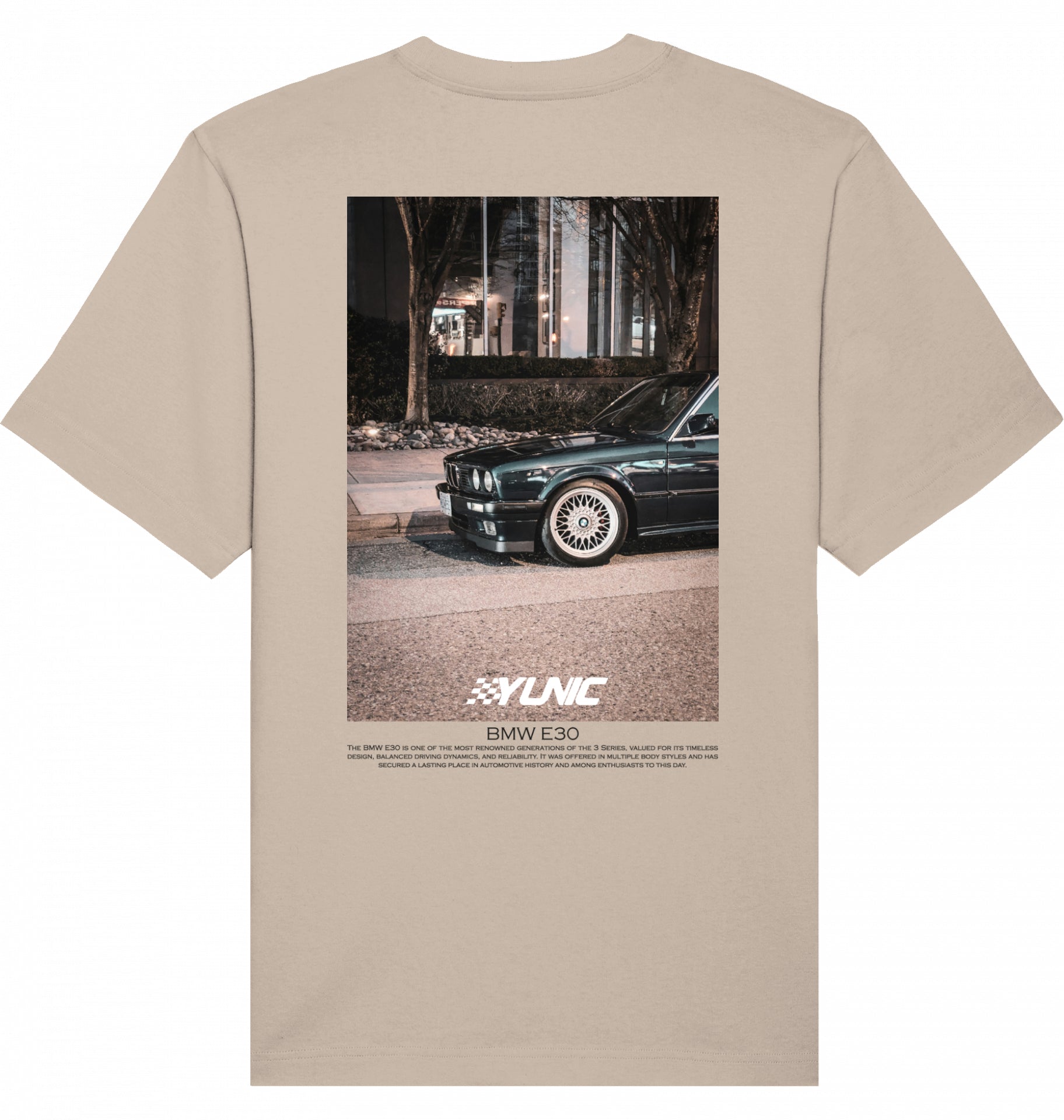 BMW E30 dark green Tee
