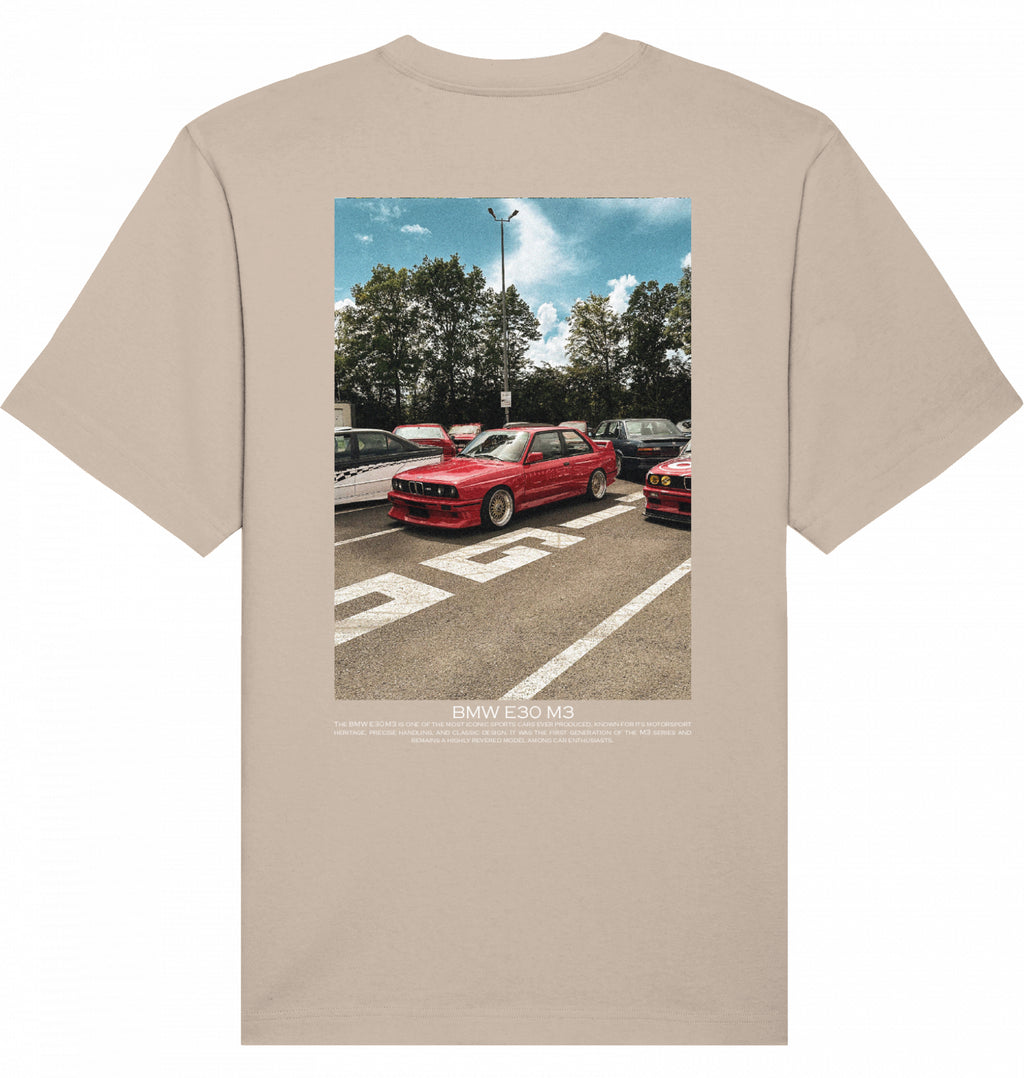 BMW E30 M3 red