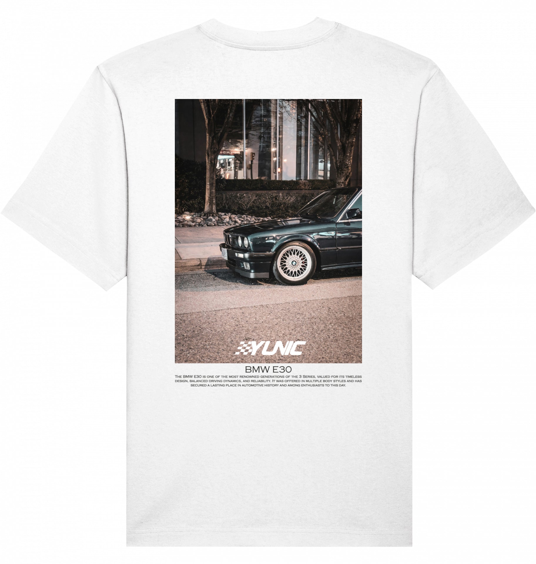 BMW E30 dark green Tee