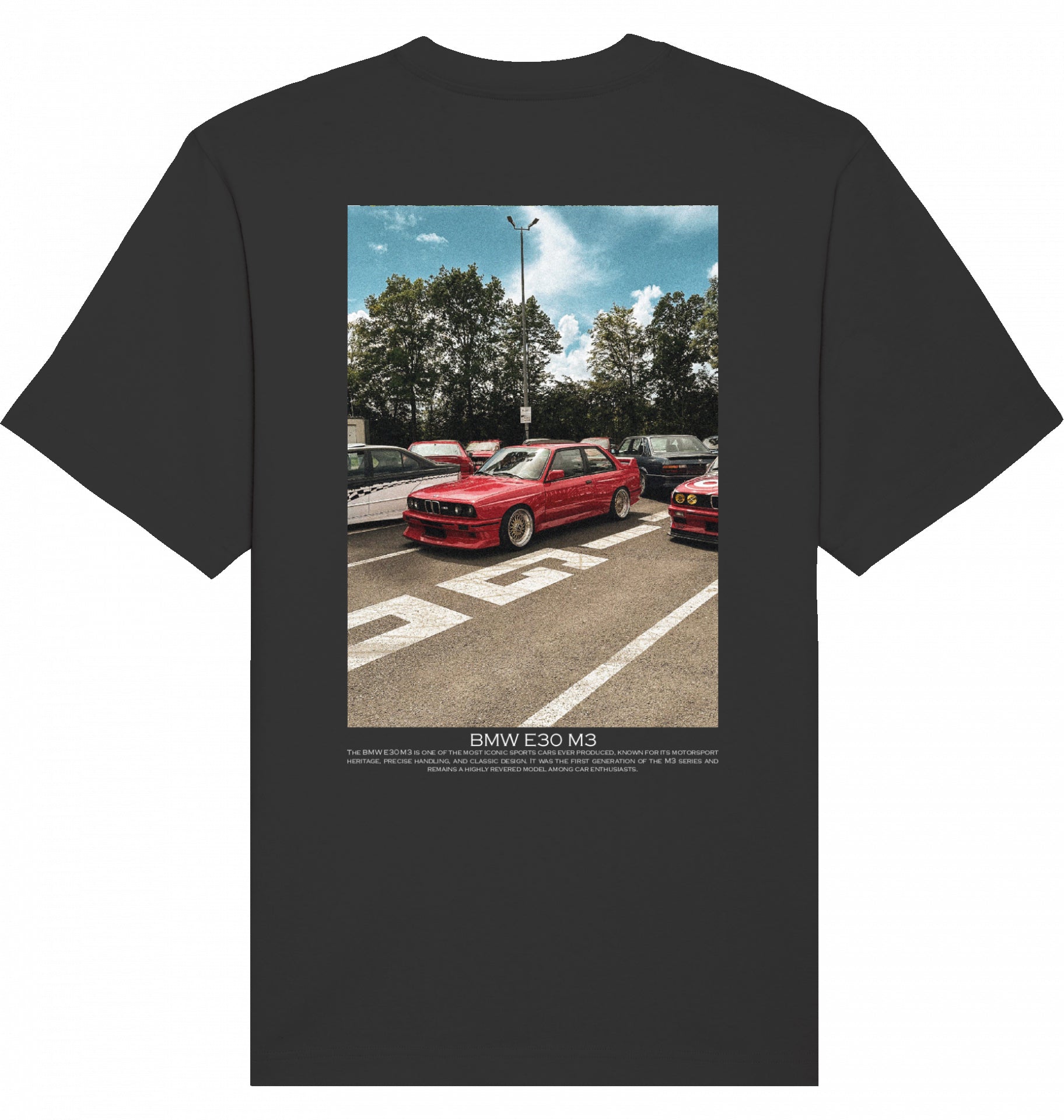 BMW E30 M3 red