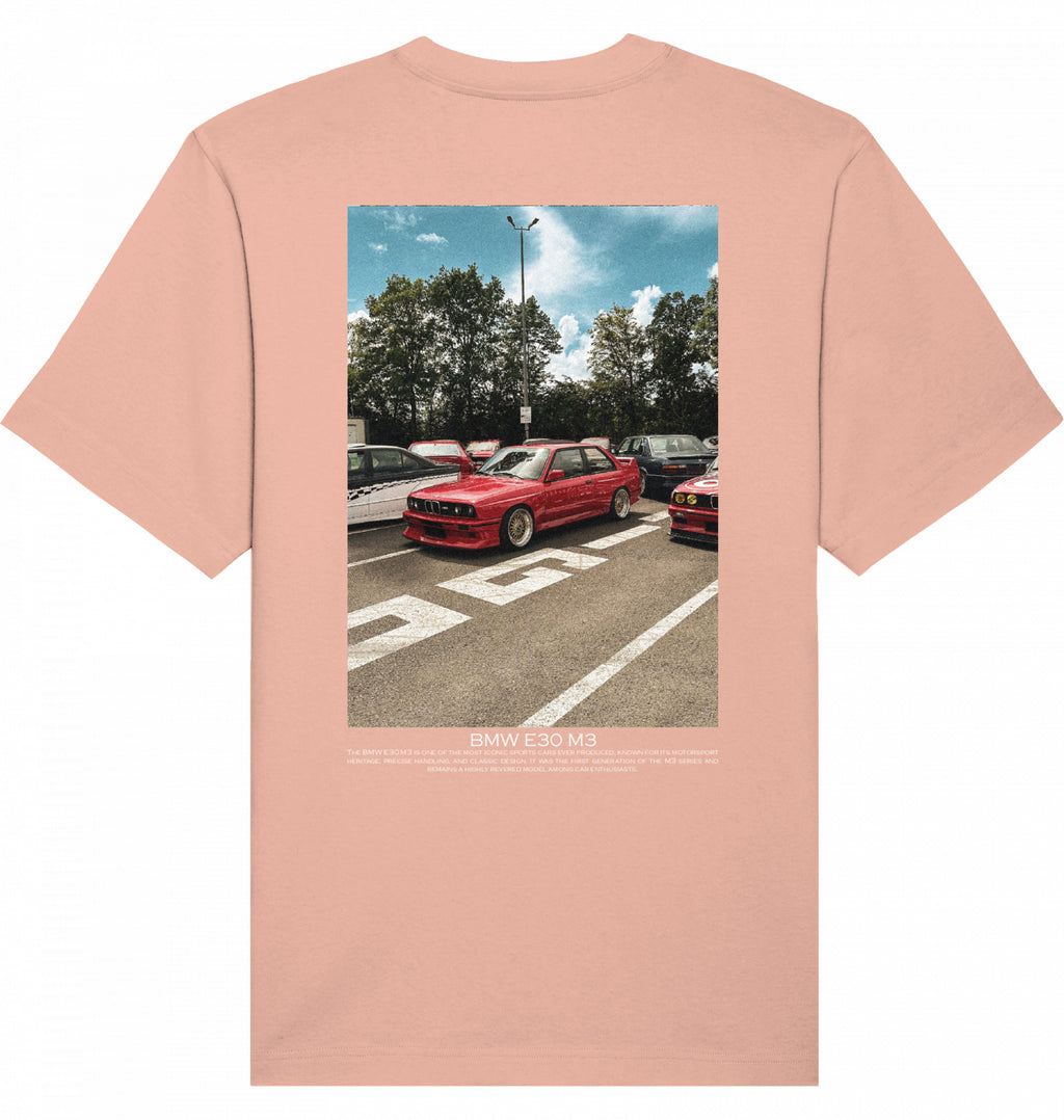BMW E30 M3 red