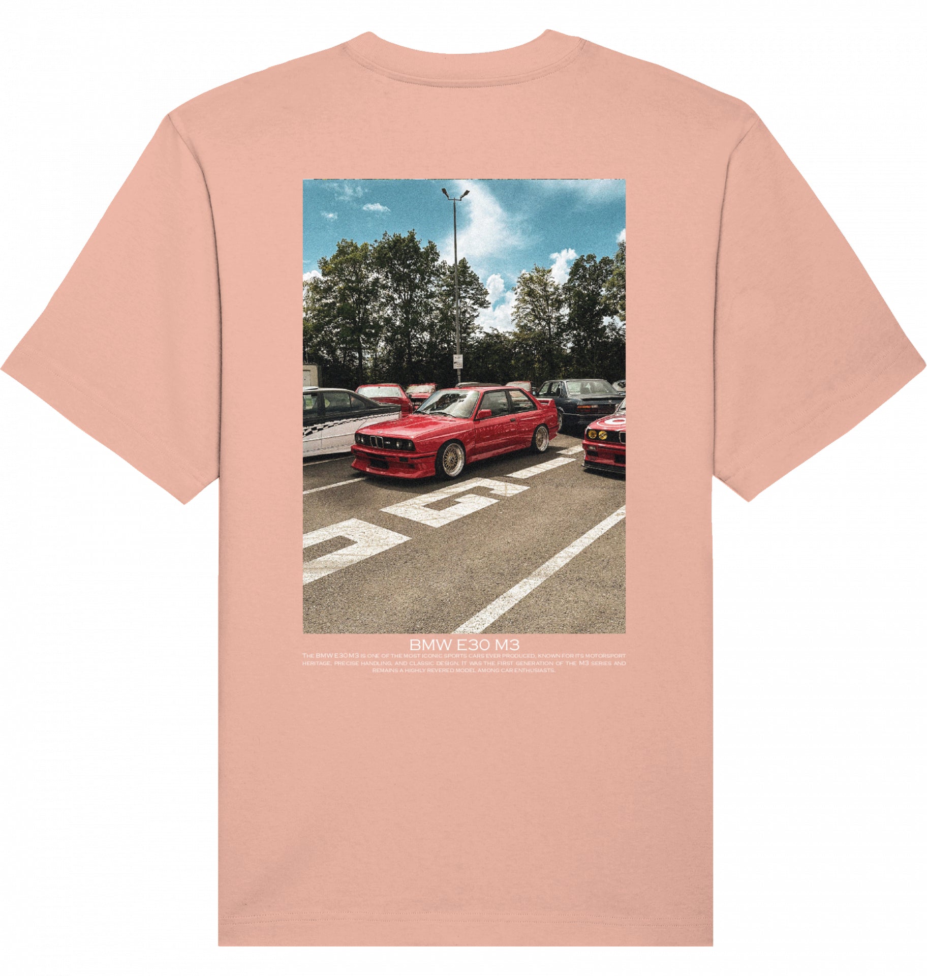 BMW E30 M3 red