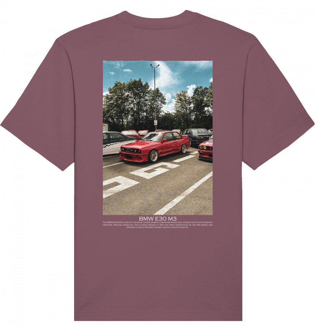 BMW E30 M3 red