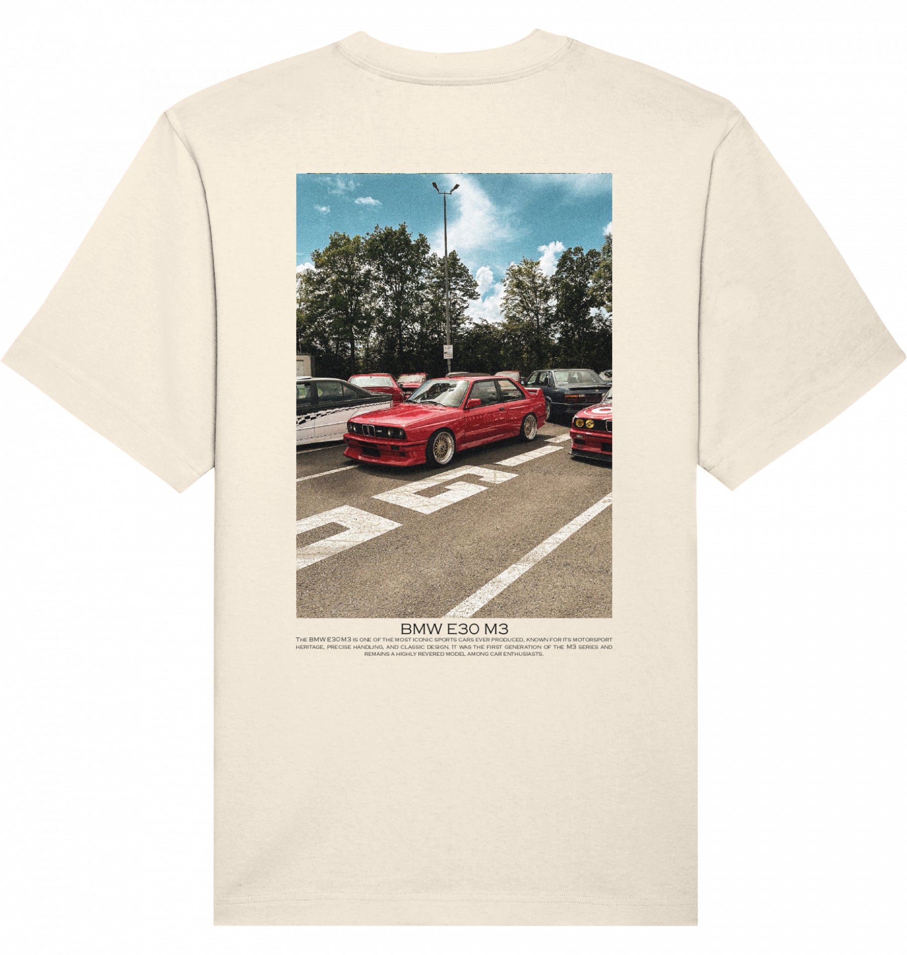 BMW E30 M3 red