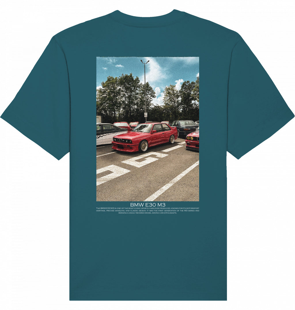 BMW E30 M3 red