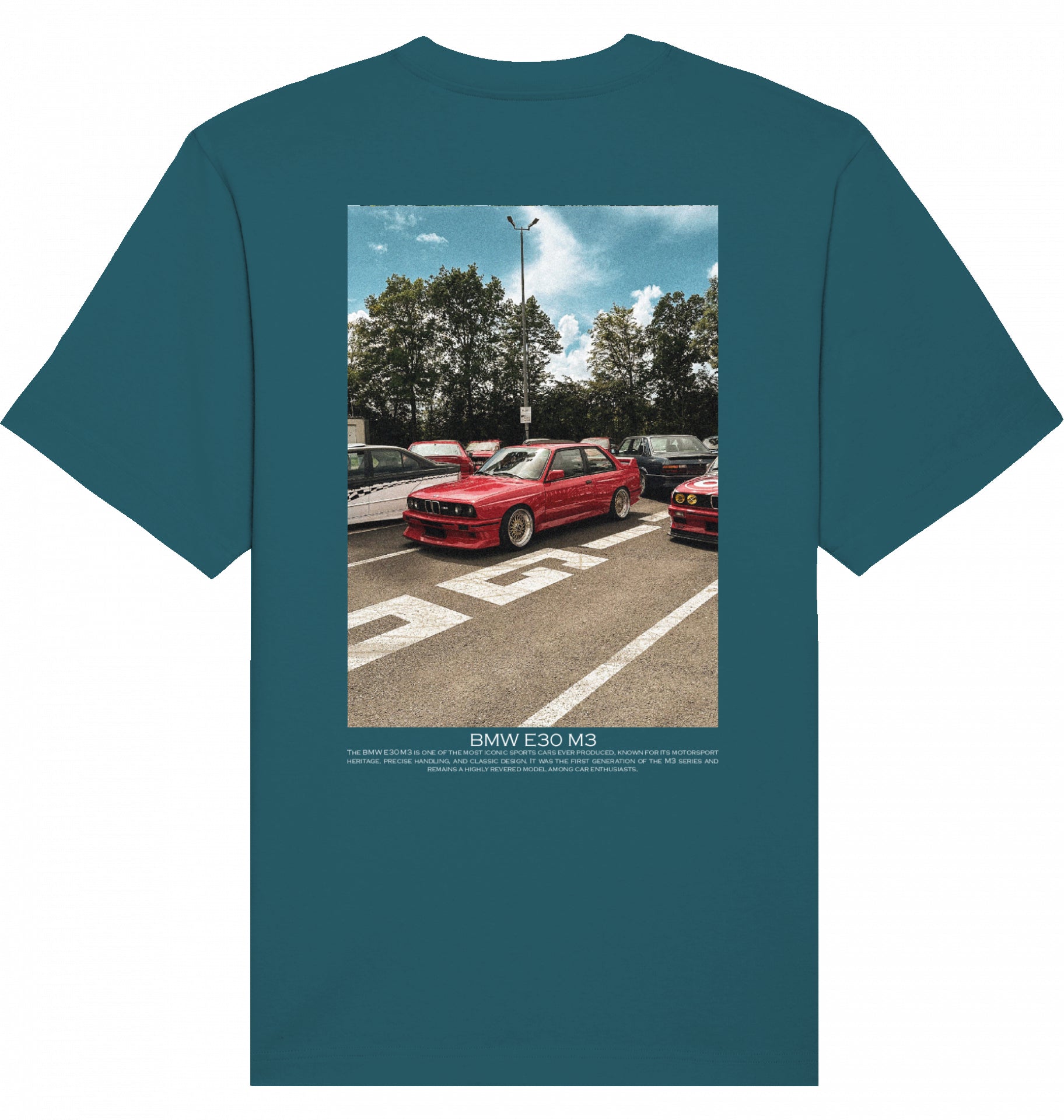 BMW E30 M3 red
