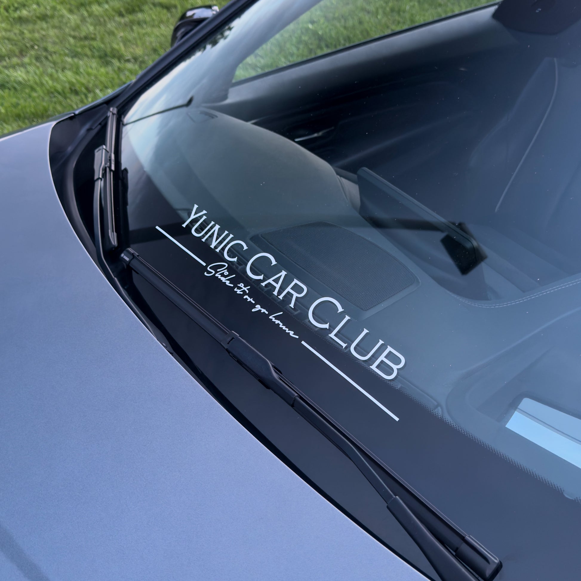 Yunic Car Club Sticker