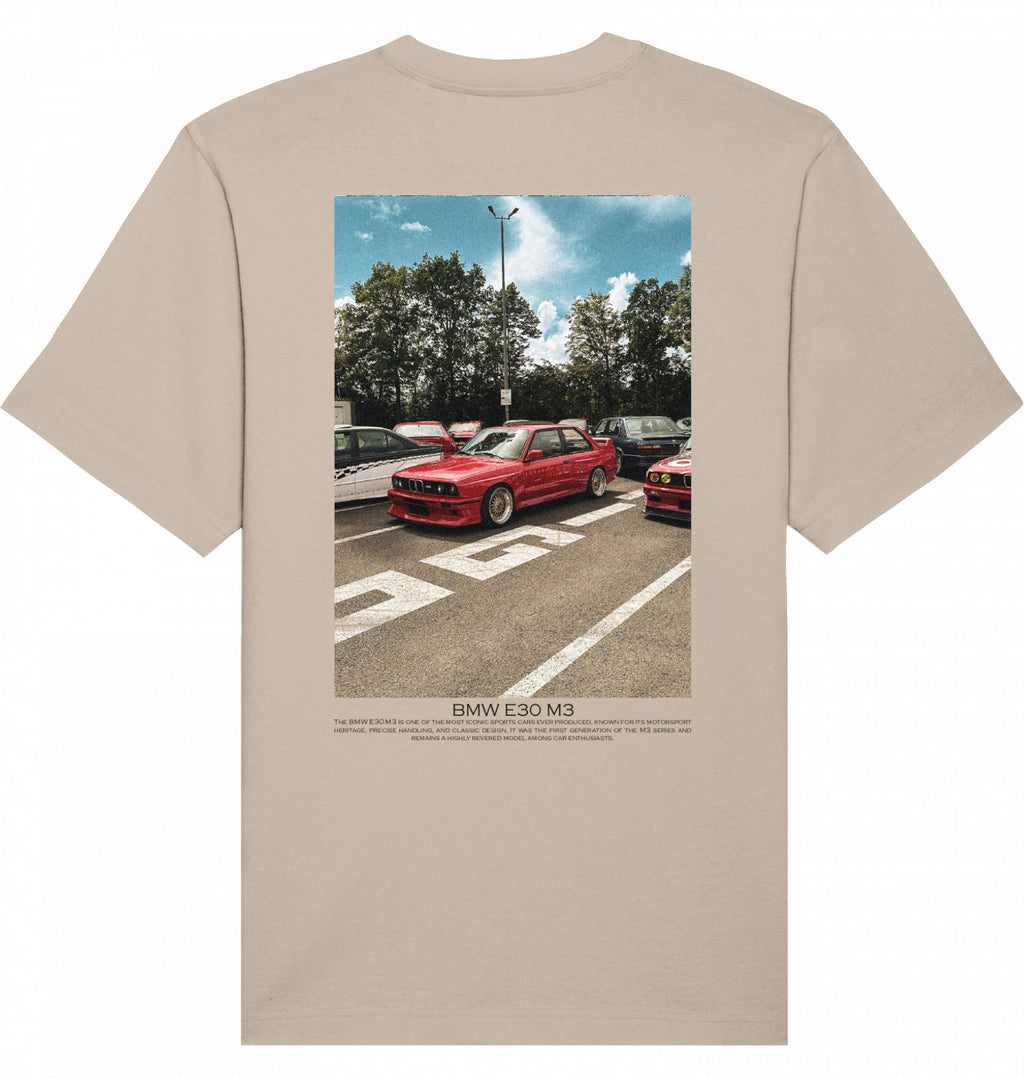 BMW E30 M3 red