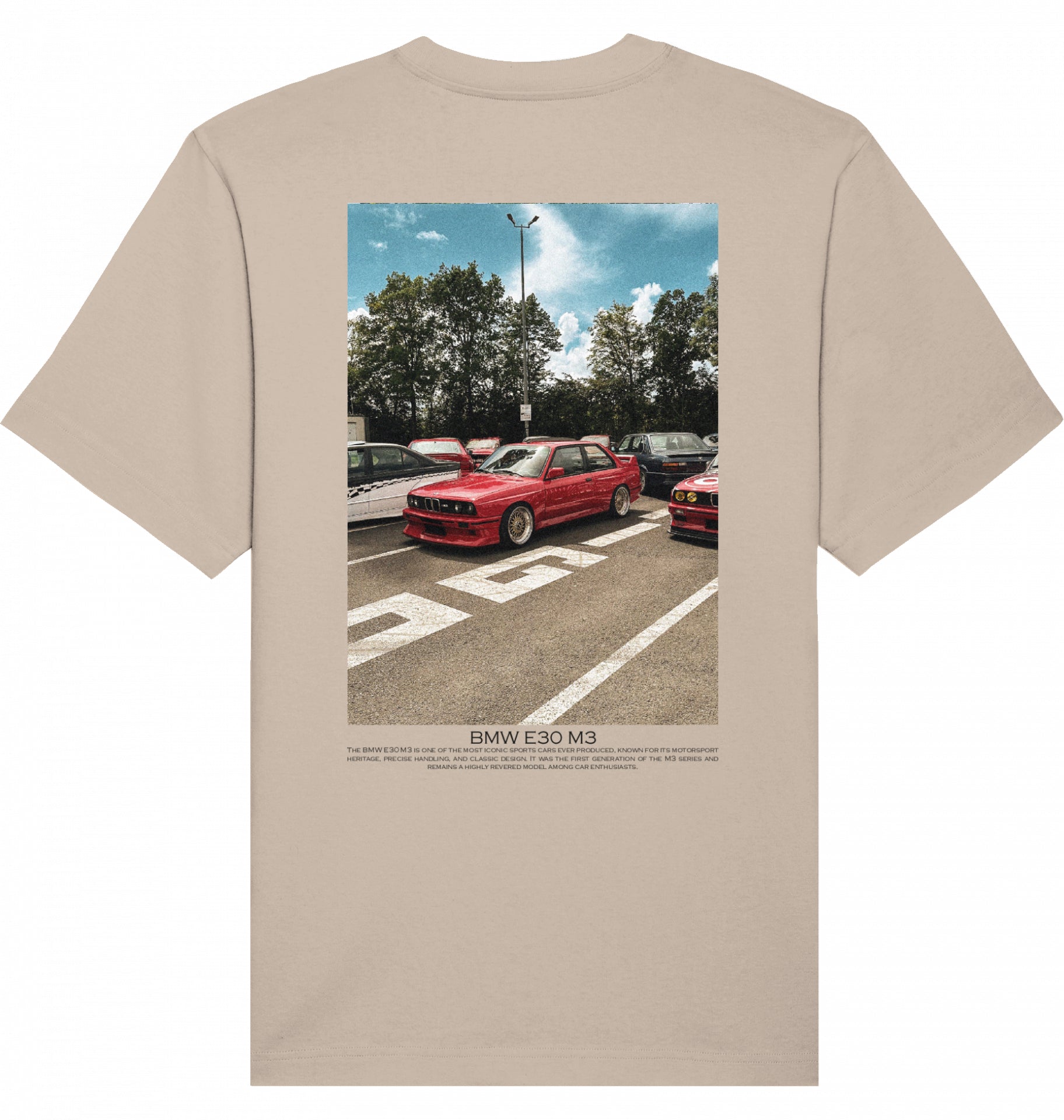 BMW E30 M3 red