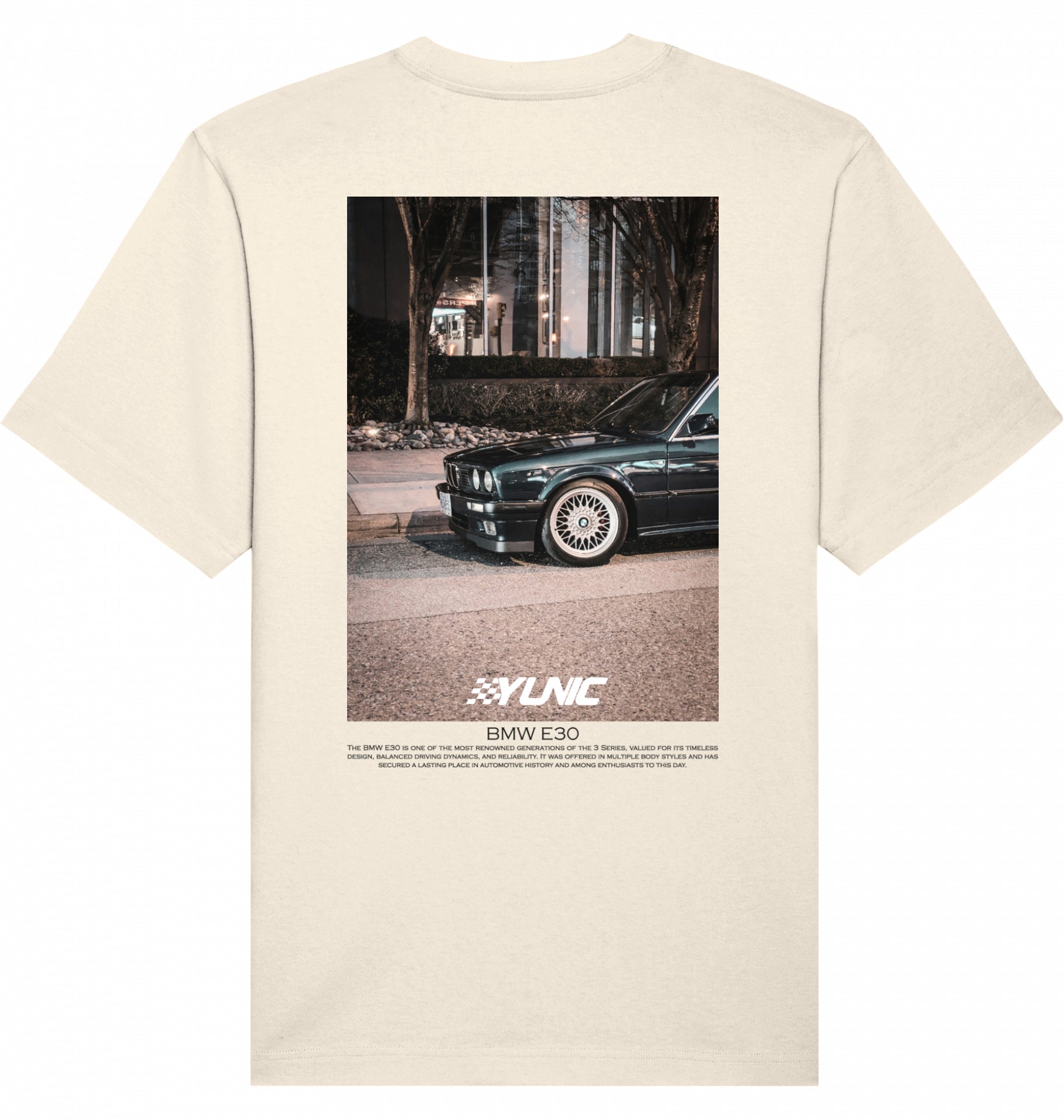 BMW E30 dark green Tee