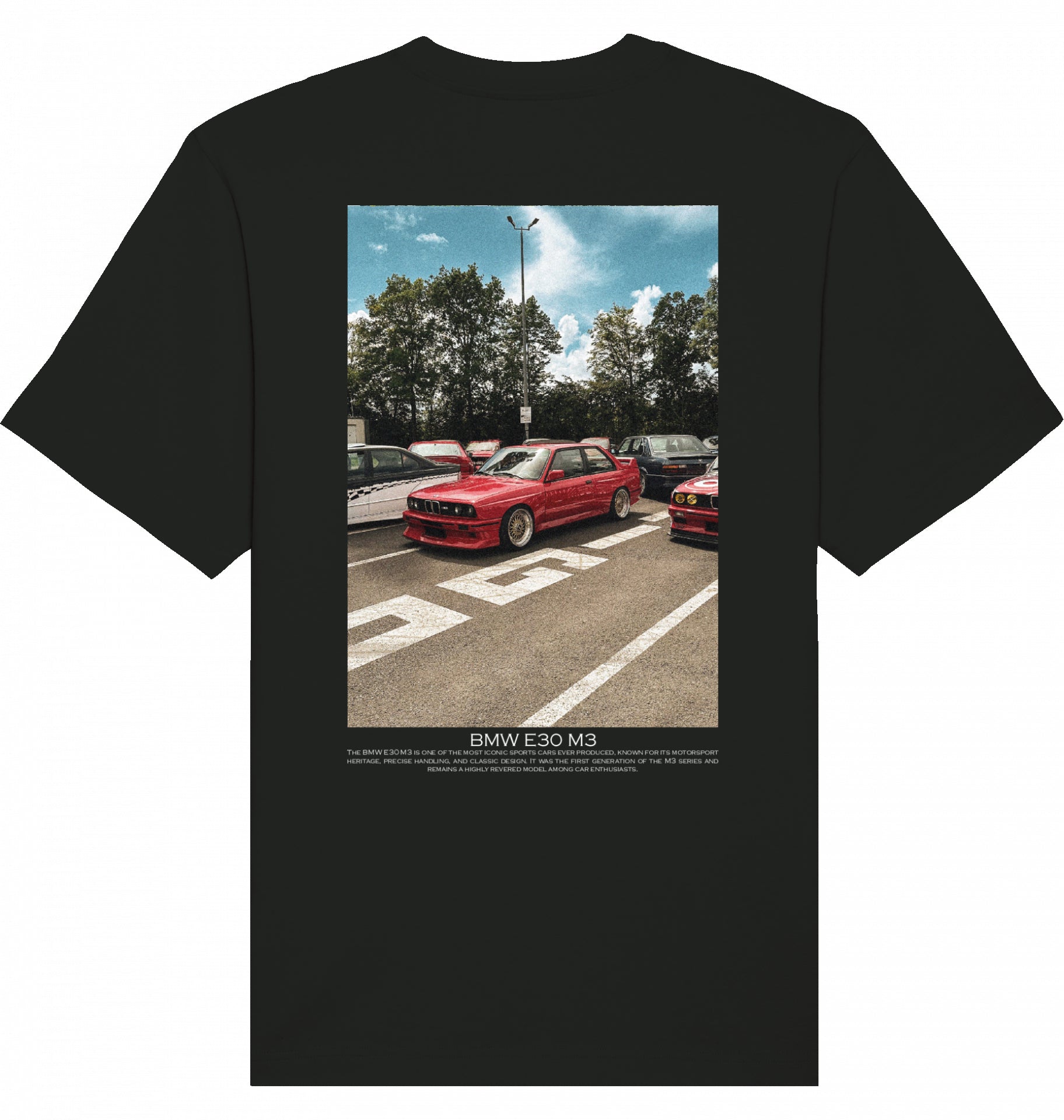 BMW E30 M3 red