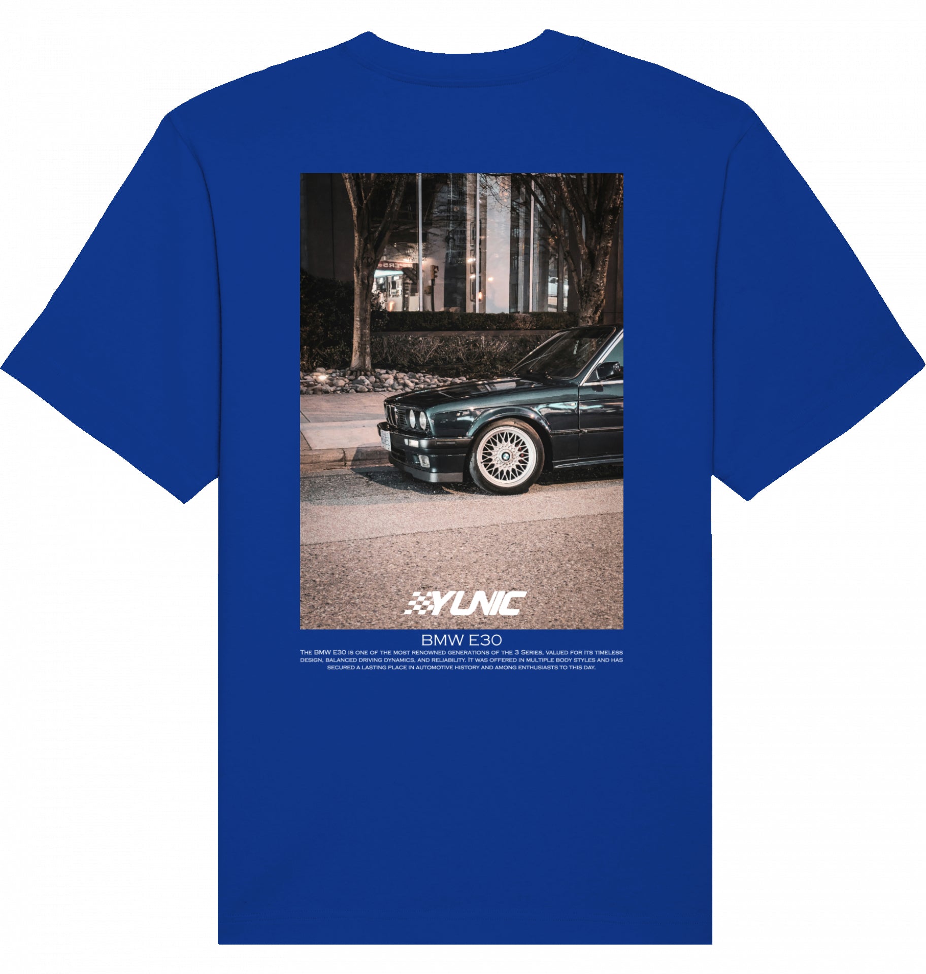 BMW E30 dark green Tee