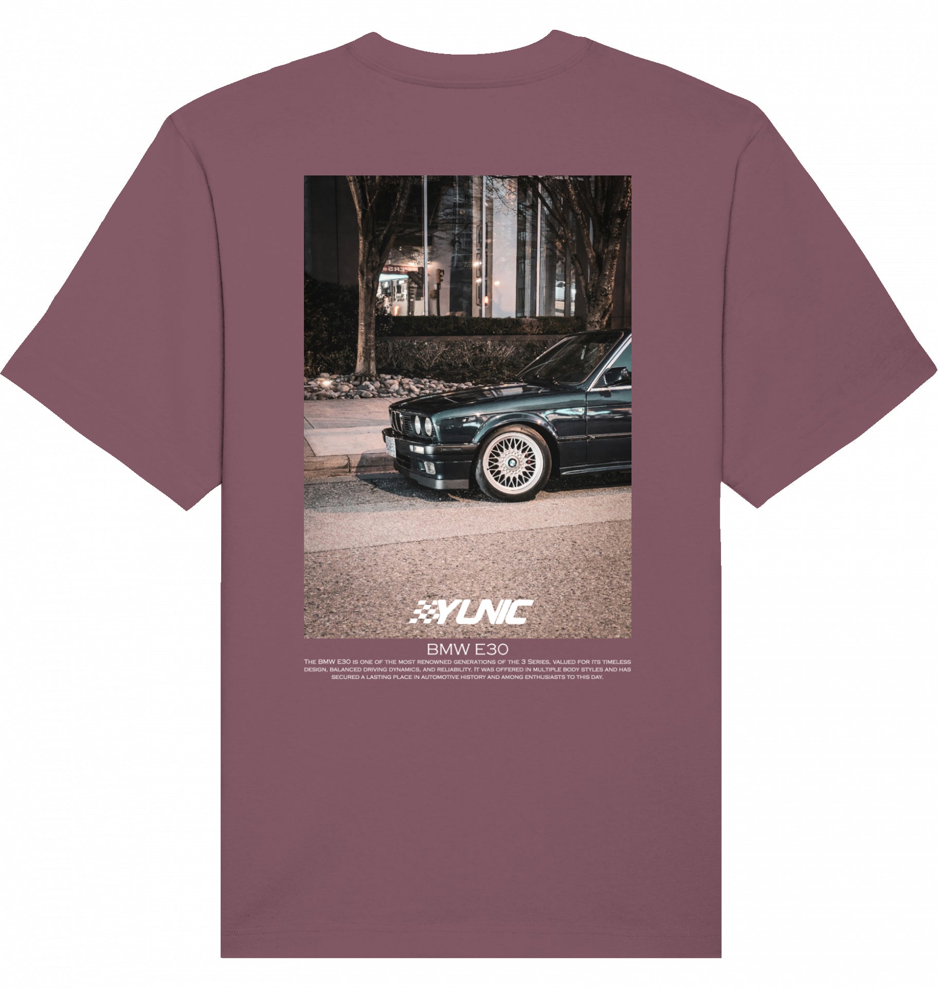BMW E30 dark green Tee