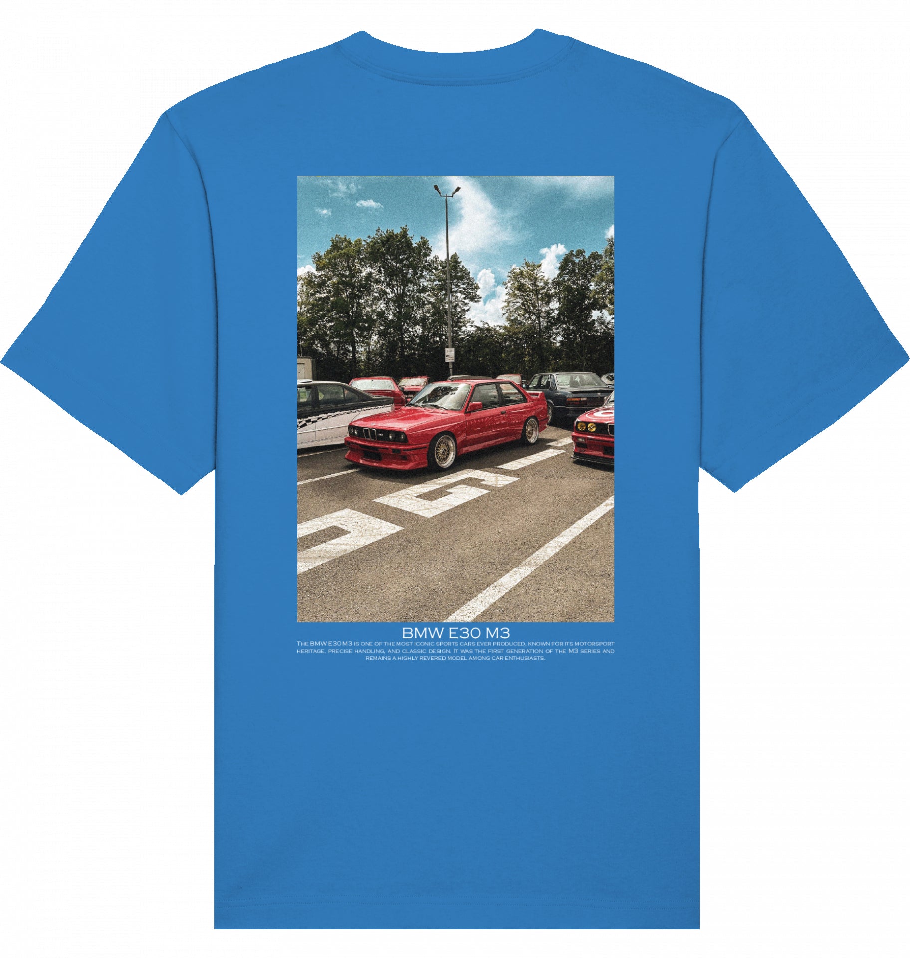 BMW E30 M3 red