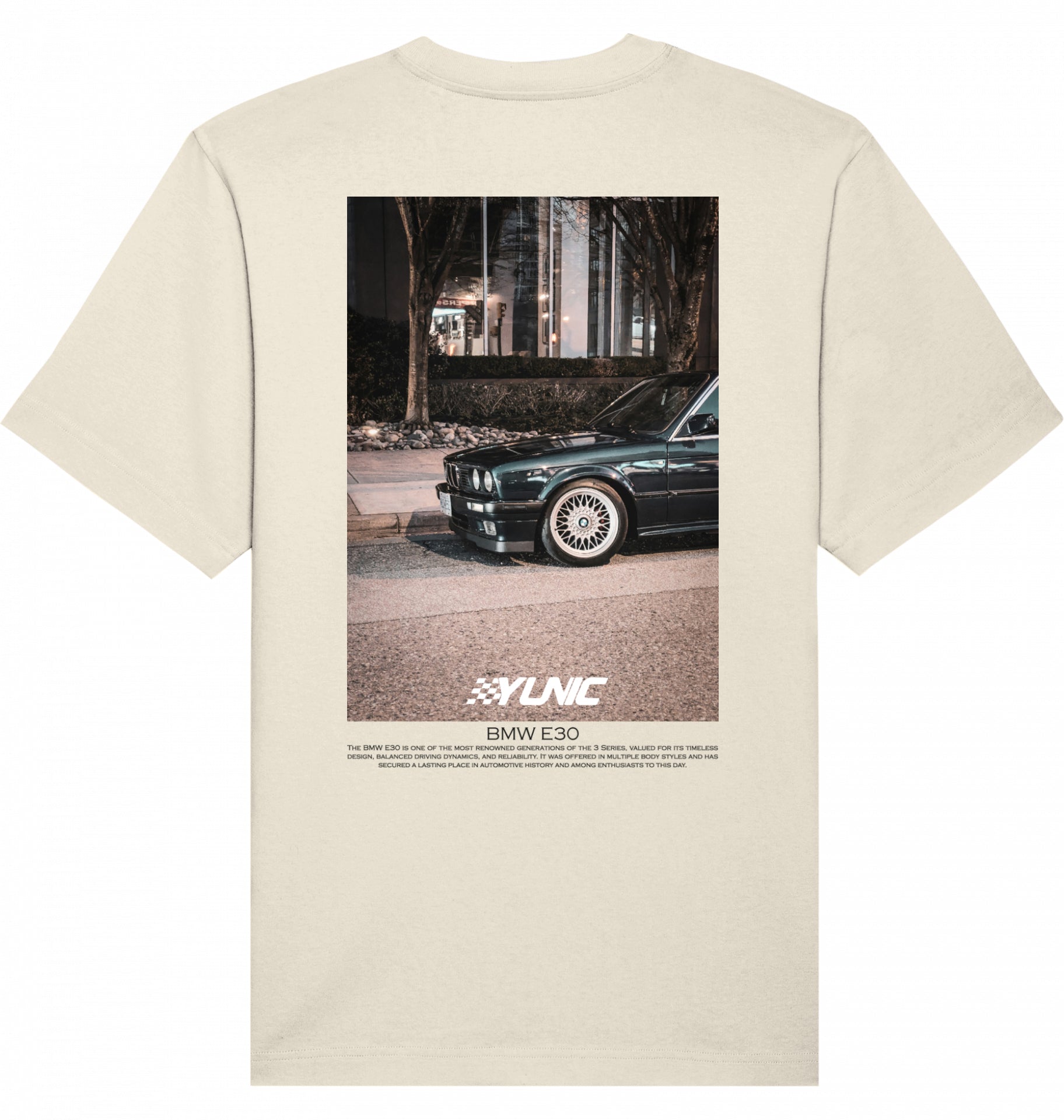 BMW E30 dark green Tee