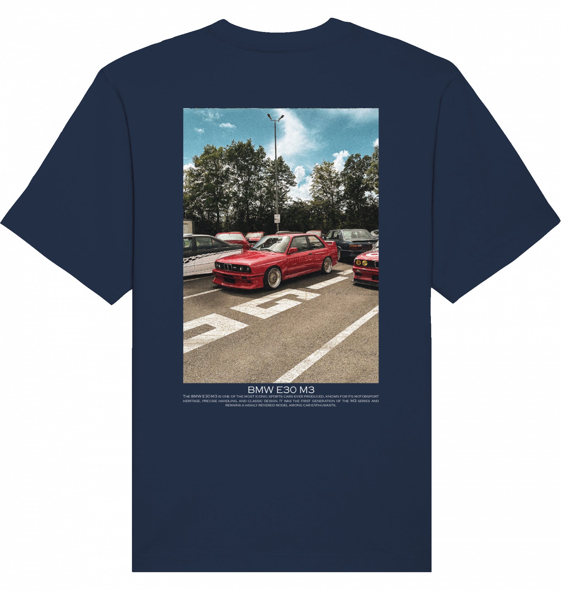BMW E30 M3 red