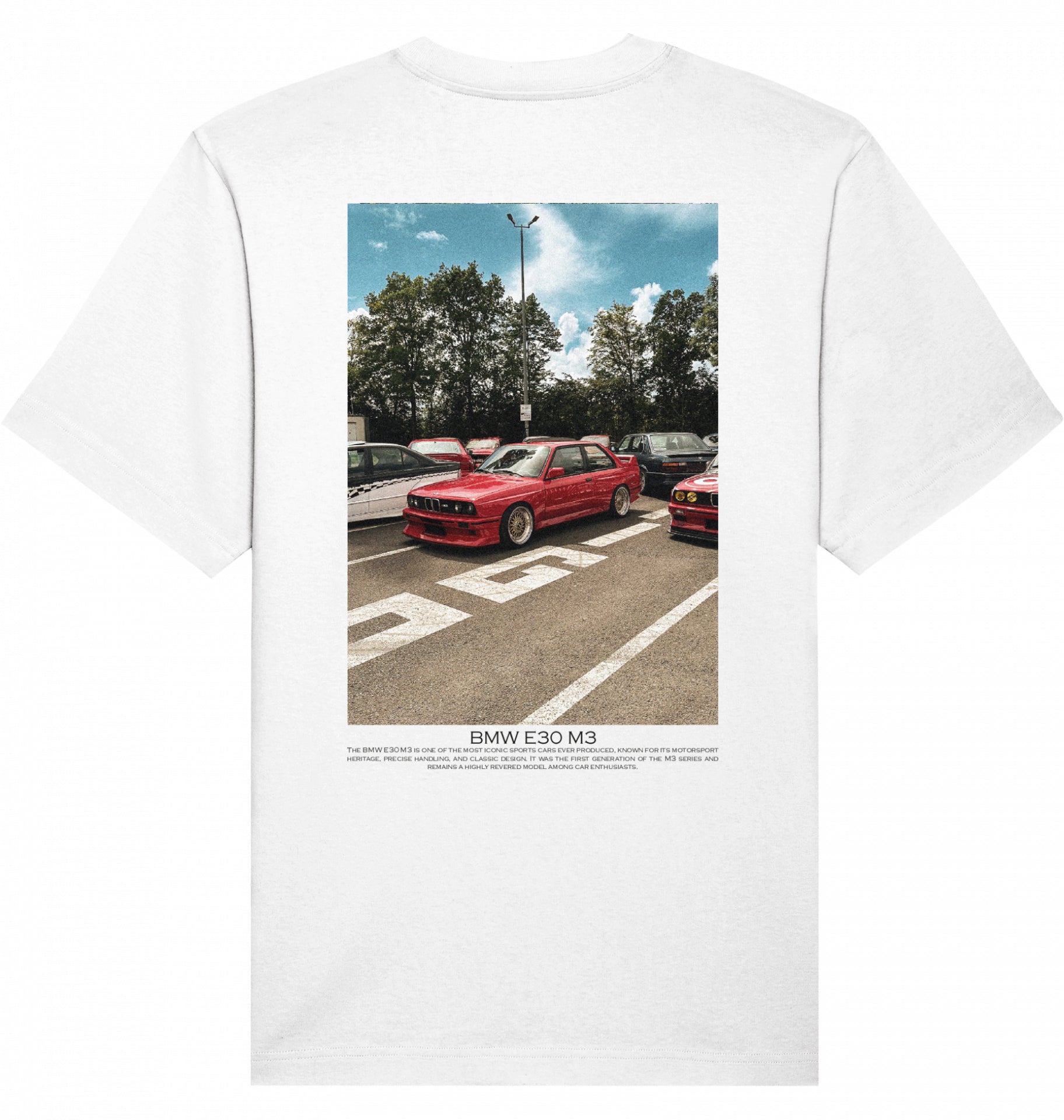 BMW E30 M3 red