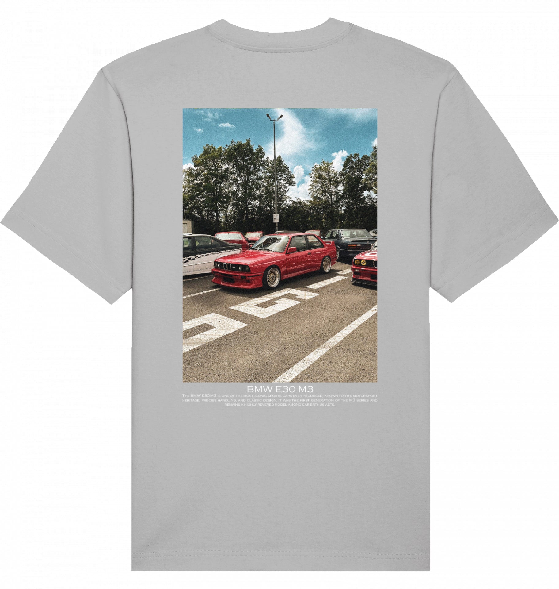 BMW E30 M3 red