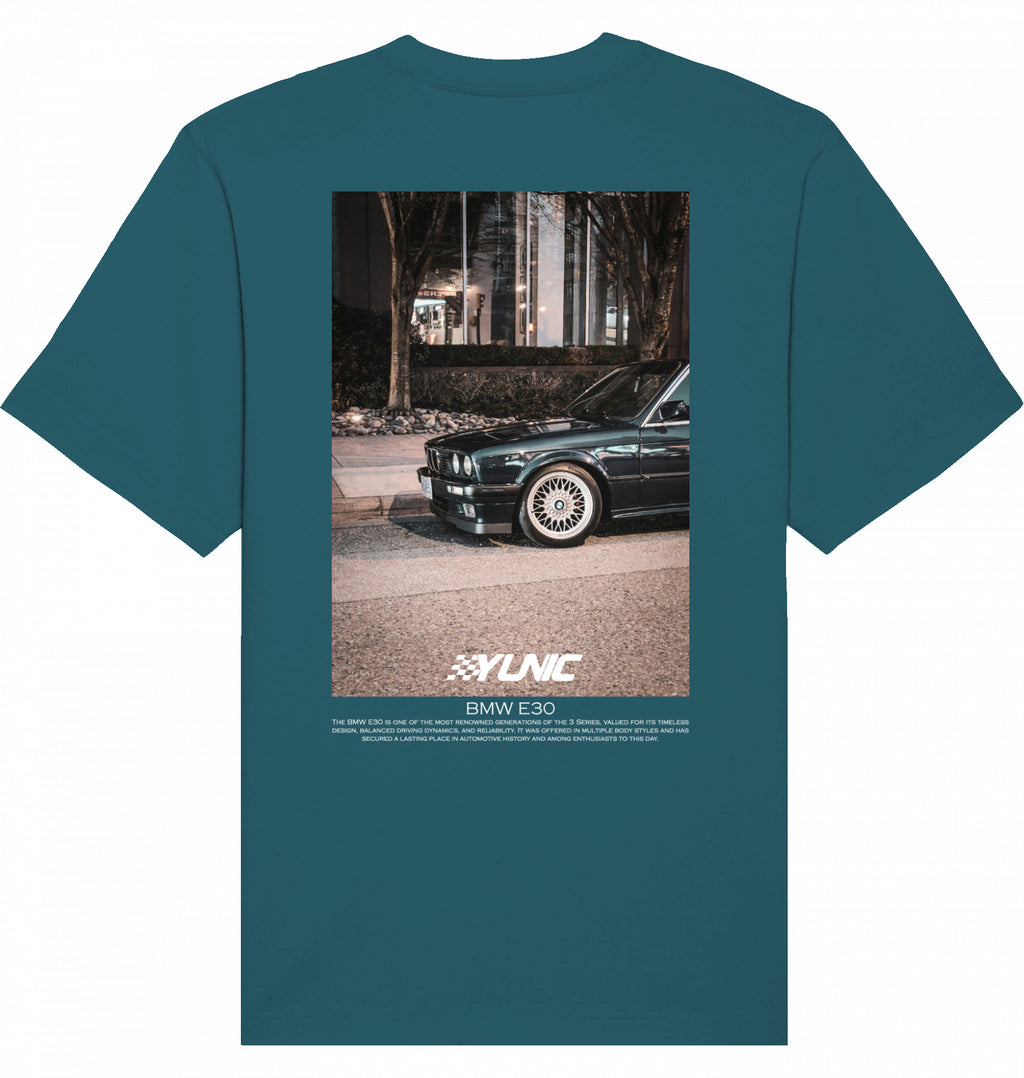 BMW E30 dark green Tee