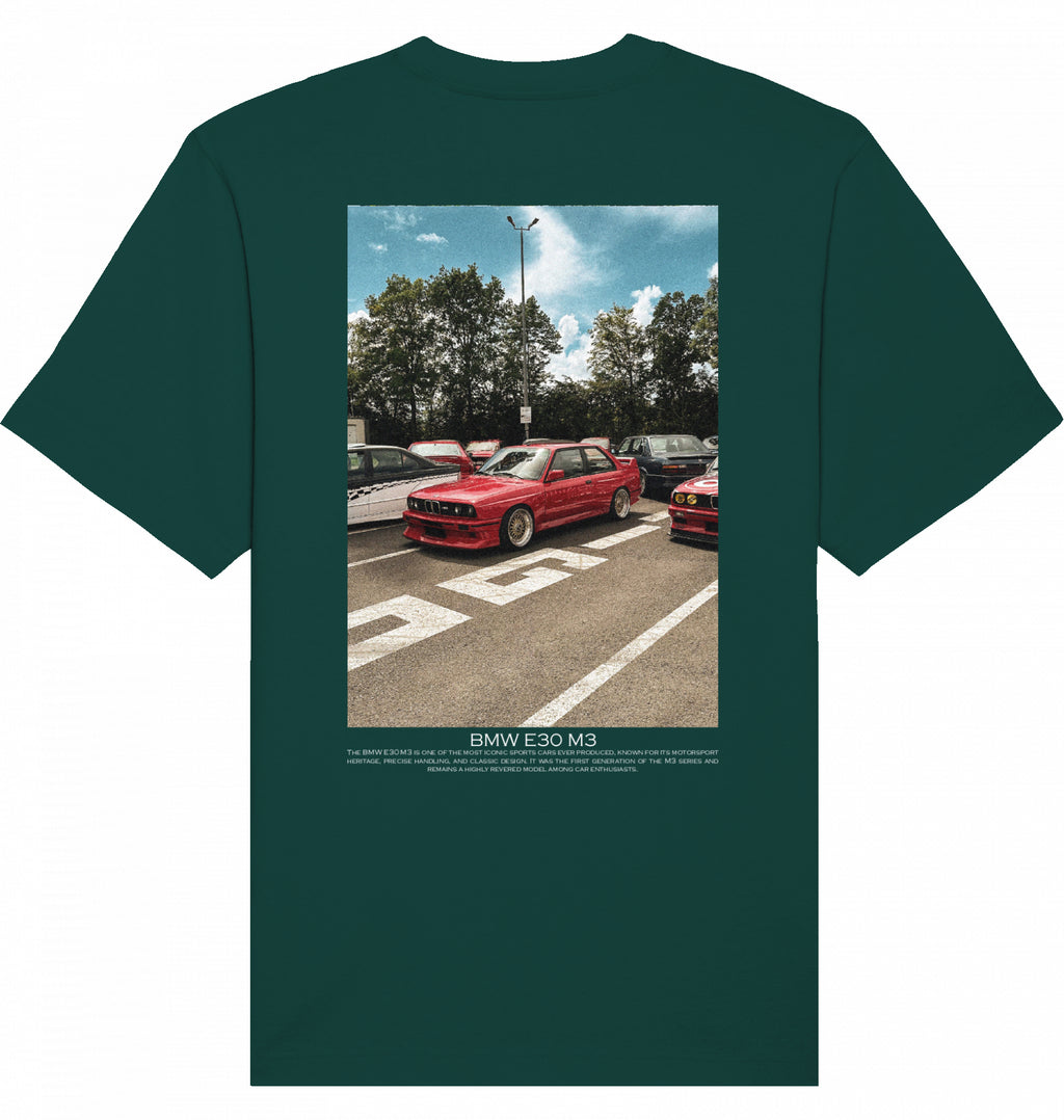 BMW E30 M3 red