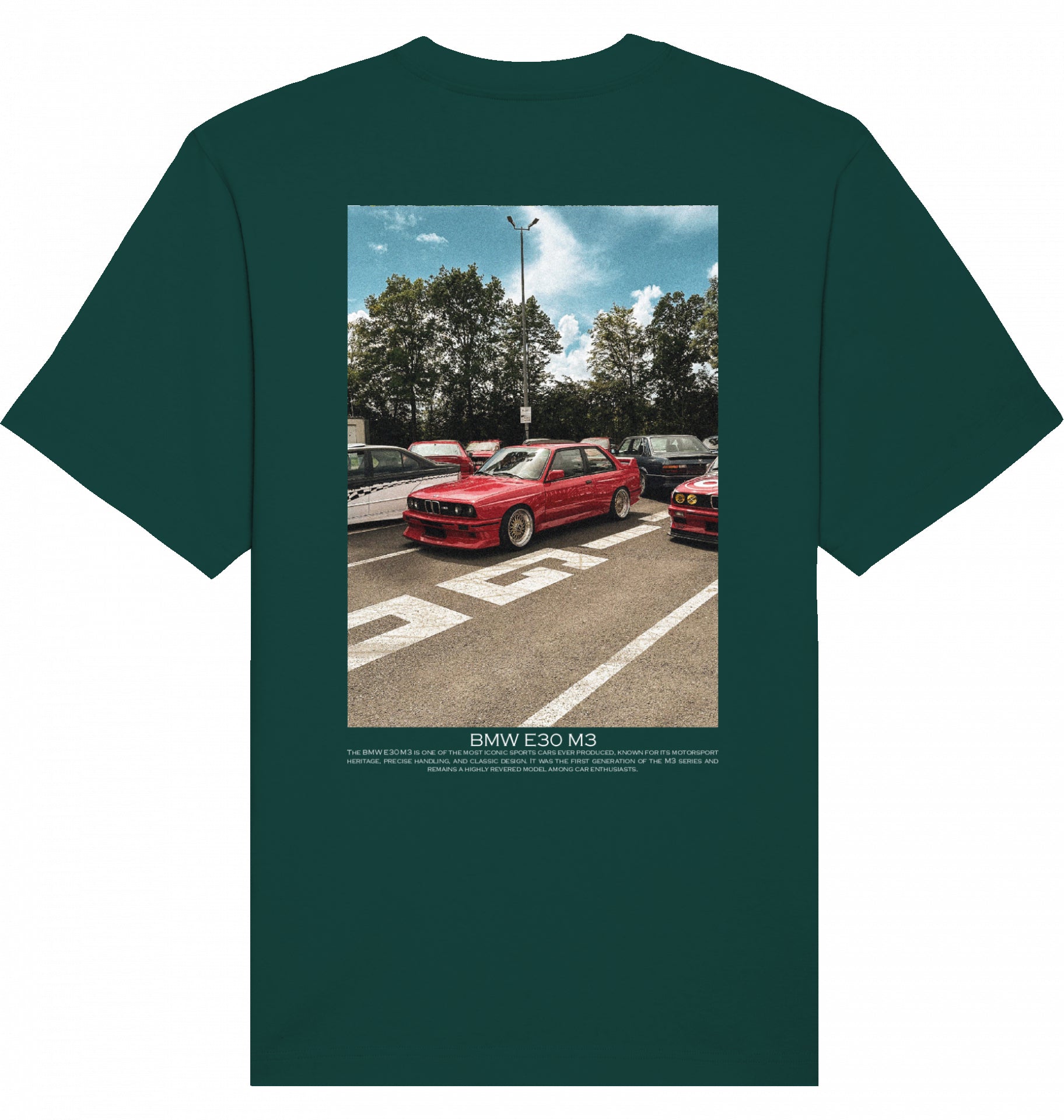 BMW E30 M3 red