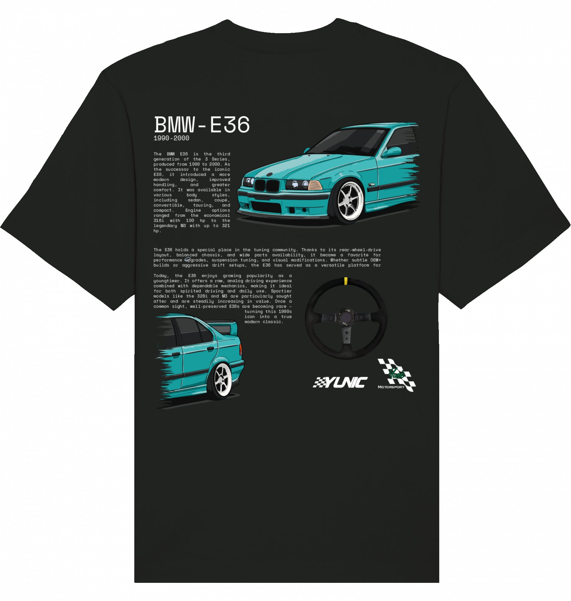 E36 "The Straight Six Story" Tee